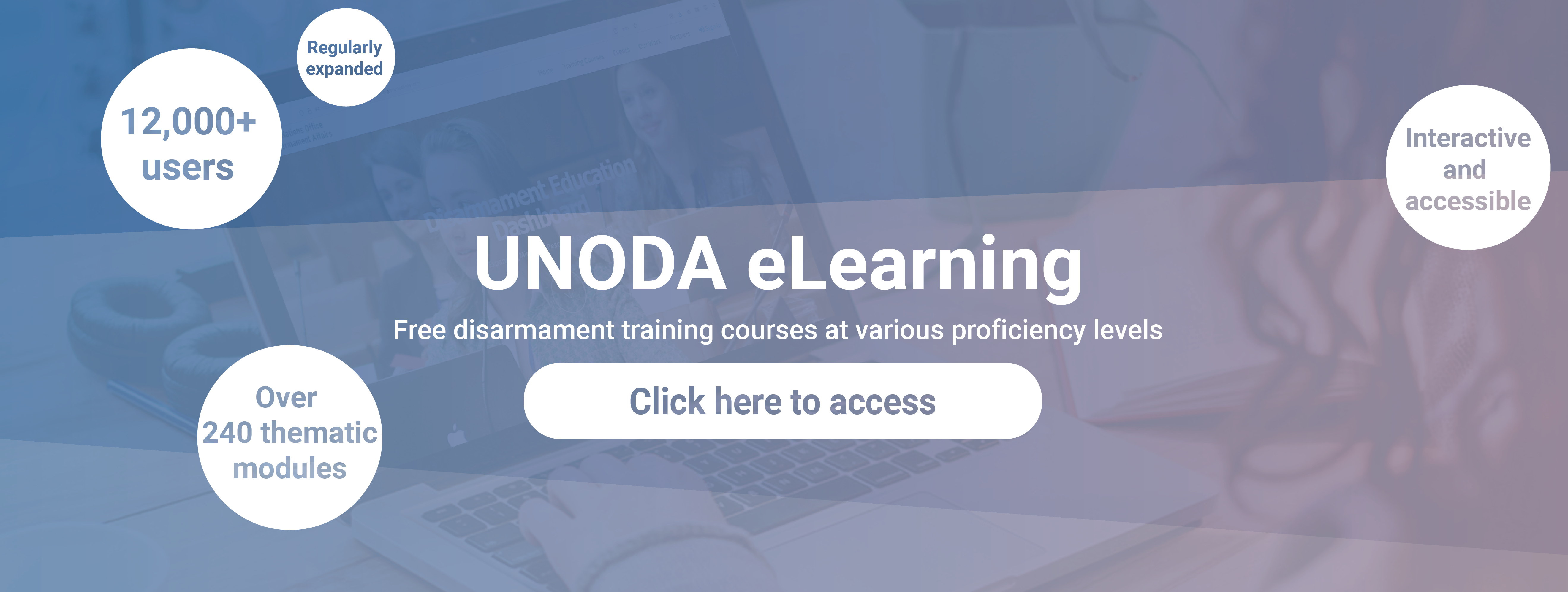UNODA's Disarmament Education Dashboard