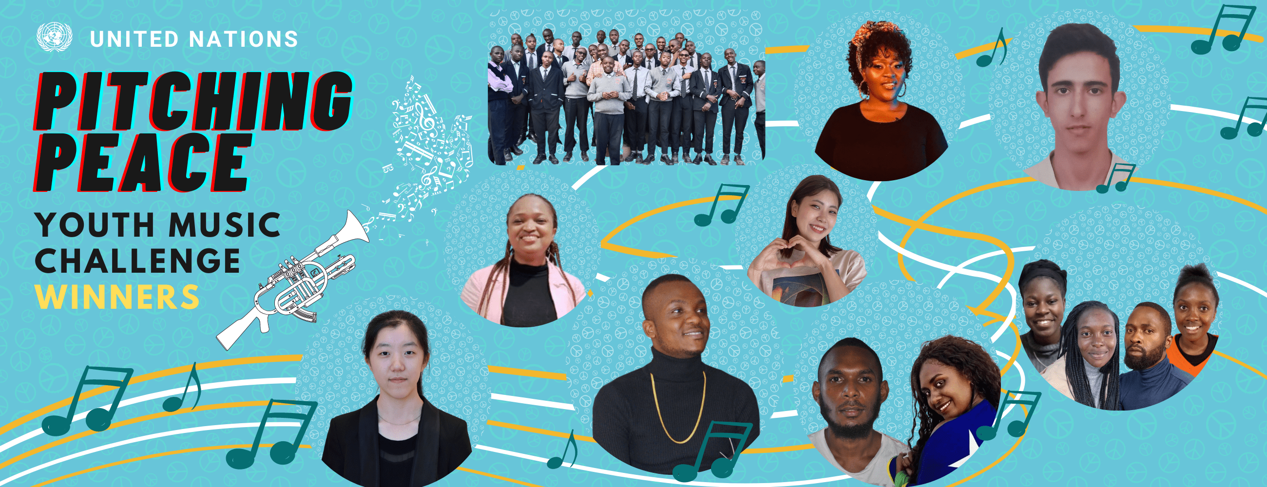 Winners of the Pitching Peace Youth Music Challenge Announced