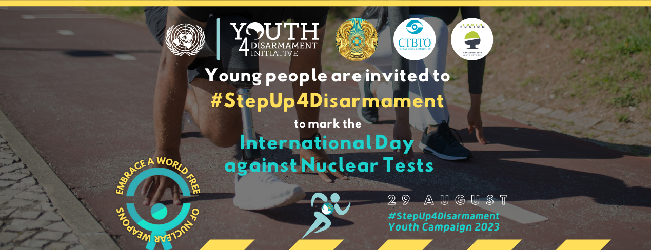 #StepUp4Disarmament Youth Campaign 2023