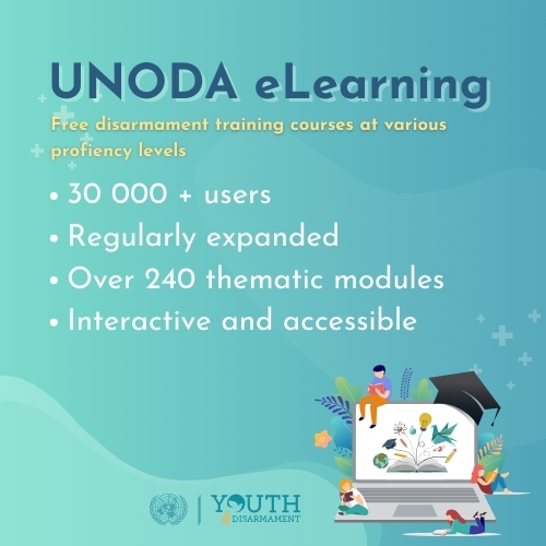 UNODA eLearning banner