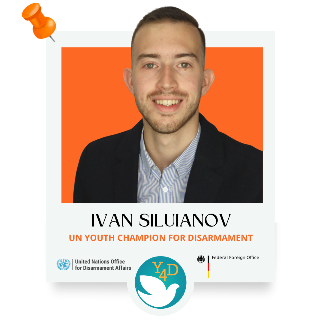 Profile photo of Ivan Siluianov, UN Youth Champion for Disarmament