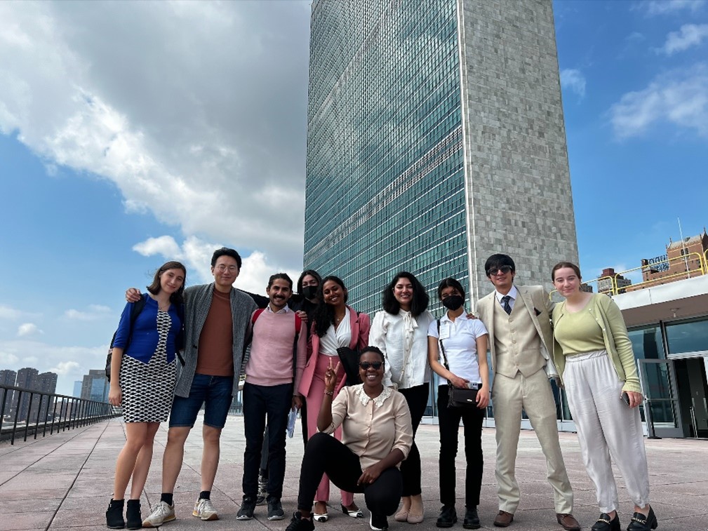 11 young people from around the world attended an in-person event hosted by the United Nations Office for Disarmament Affairs and its #Youth4Disarmament Initiative to participate in #StepUp4Disarmament. 