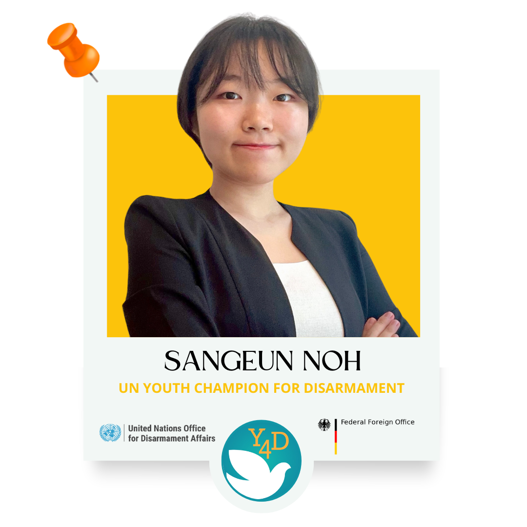 Profile photo of Sangeun Noh, UN Youth Champion for Disarmament