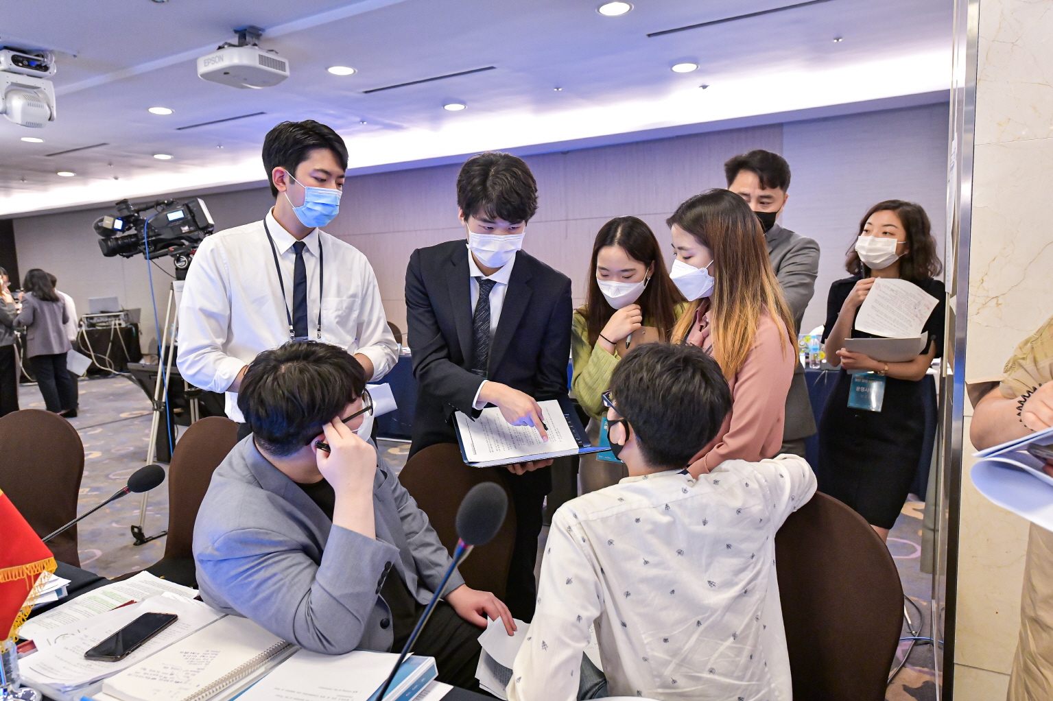Participating in the 2020 Youth NPT Conference organized by the Republic of Korea