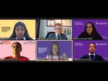 Naomi Ekpoki, UN Youth Champion for Disarmament, participated in the SDG 5 Thematic Session on “Generation Equality: Building Back Better with Young Women and Girls at the Centre”, as part of the 2022 ECOSOC Youth Forum.