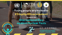 #StepUp4Disarmament Youth Campaign 2022