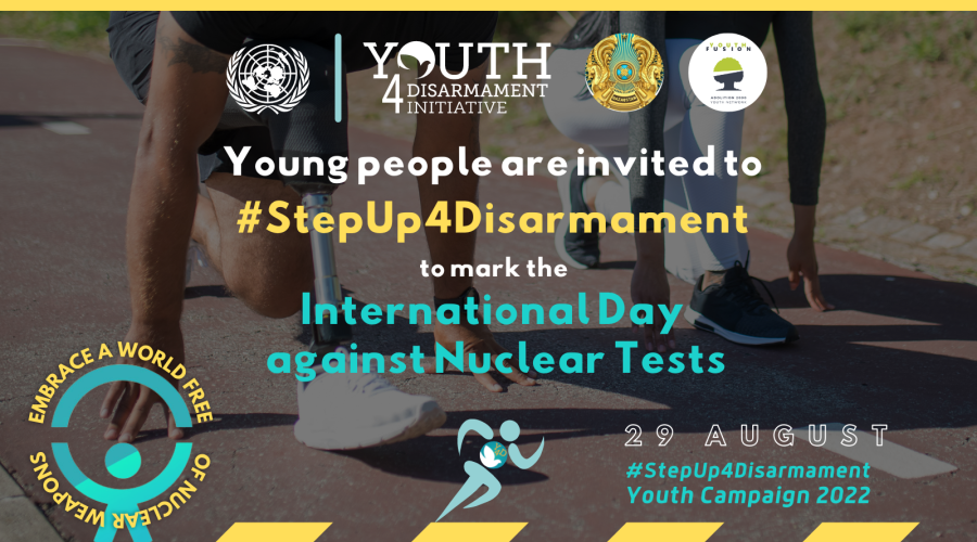 #StepUp4Disarmament Youth Campaign 2022