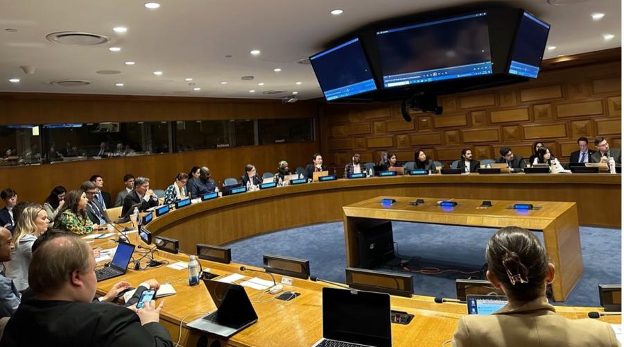 #Leaders2Future share insights to engage youth in side event of the United Nations General Assembly First Committee